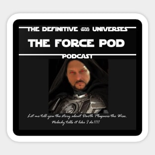 The Force Pod Sticker